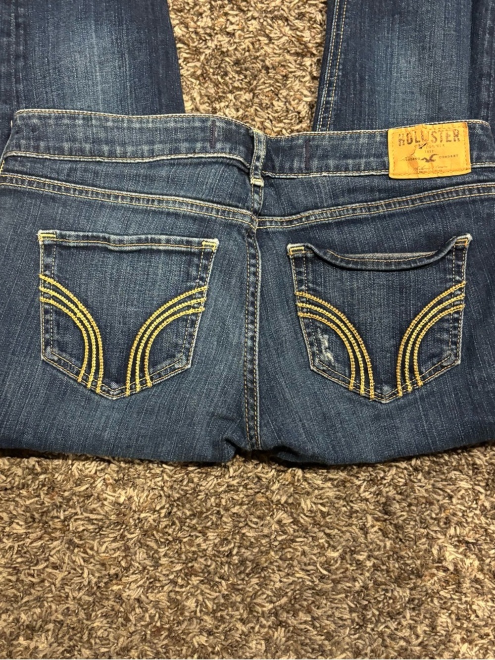 Hollister Skinny Jeans in Dark Blue